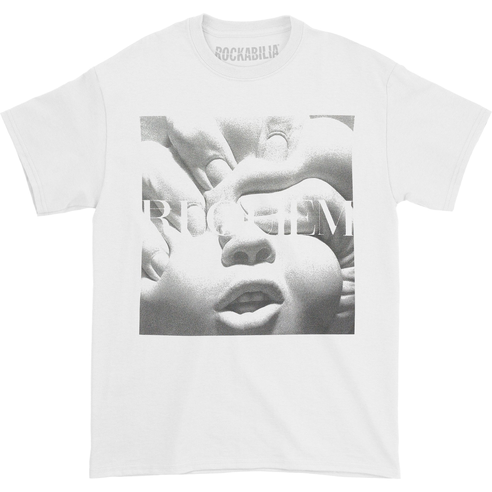Korn Requiem Album Cover (Back Print) Slim Fit T-shirt Front