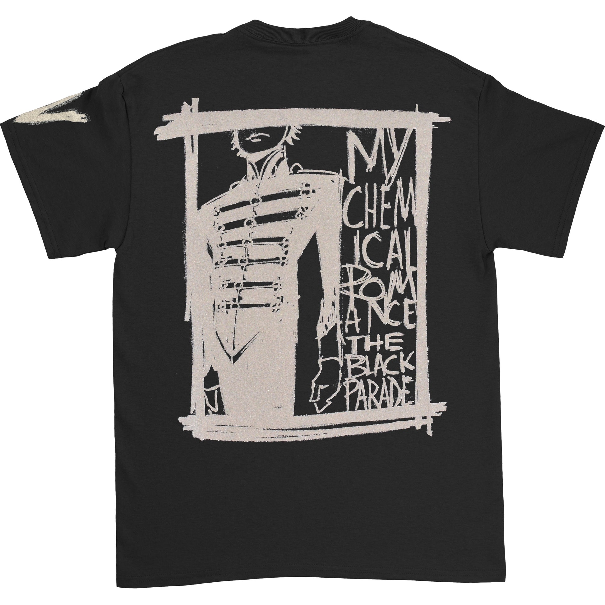 My Chemical Romance XV Marching Frame (Back Print) Slim Fit T-shirt Back