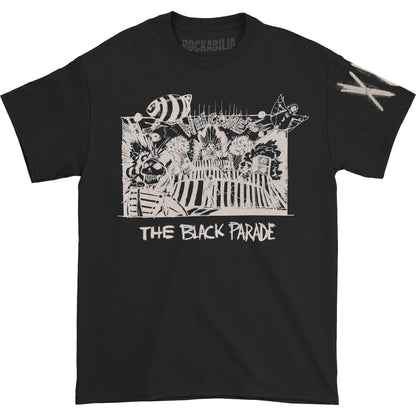 My Chemical Romance XV Marching Frame (Back Print) Slim Fit T-shirt Front