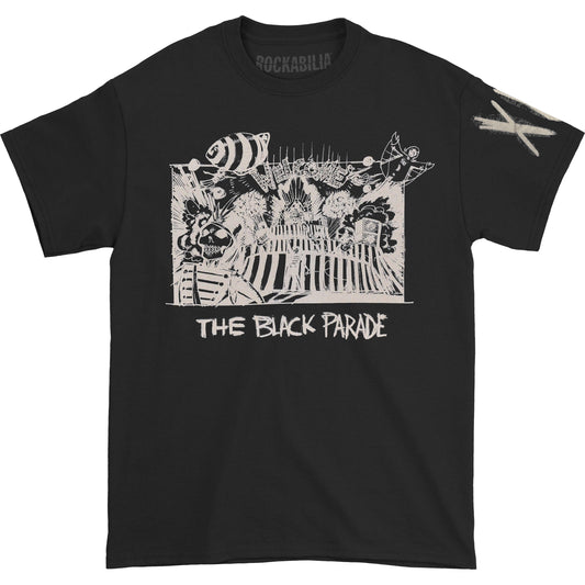 My Chemical Romance XV Marching Frame (Back Print) Slim Fit T-shirt Front