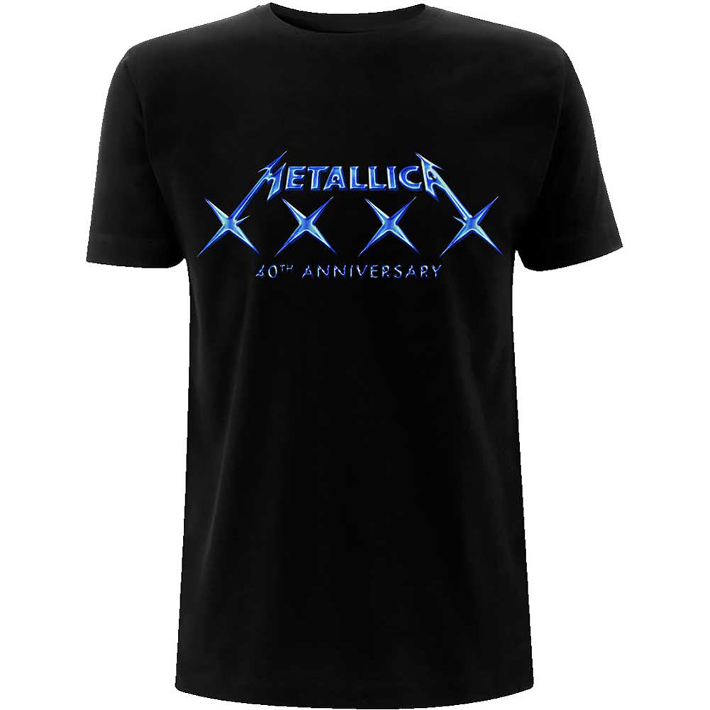 Metallica 40 XXXX Slim Fit T-shirt Front