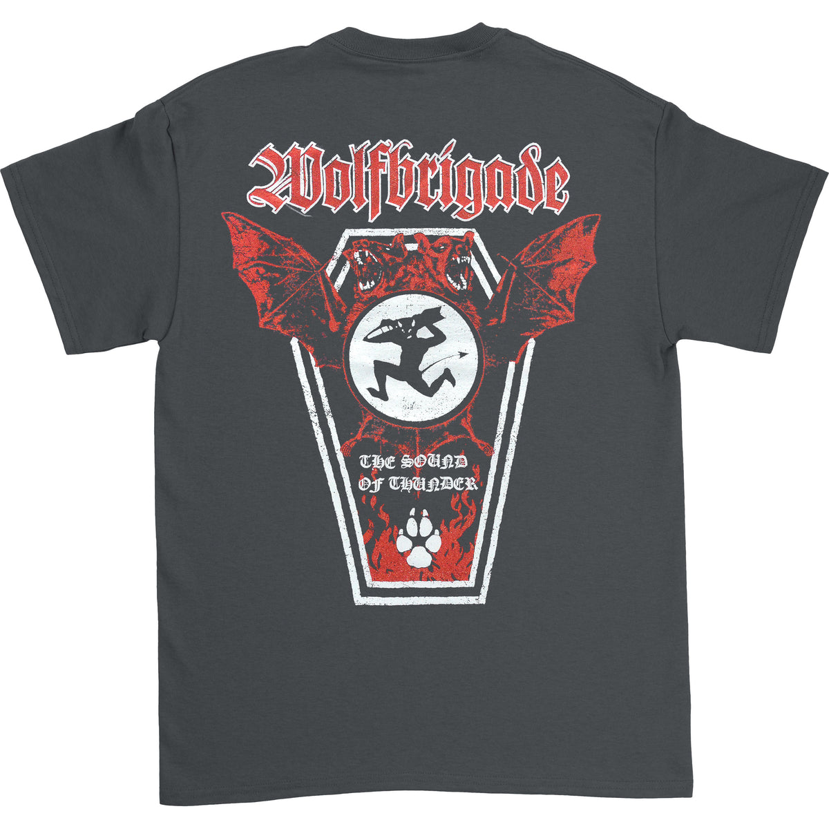 Wolfbrigade Sound Of Thunder T-shirt Back