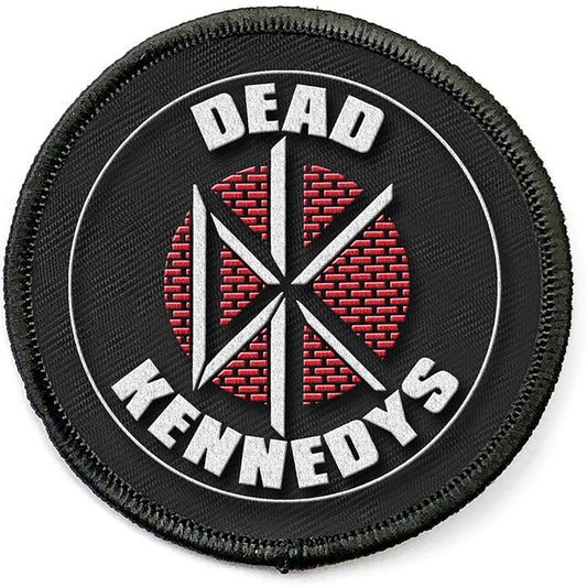 Dead Kennedys Circle Logo Woven Patch Front