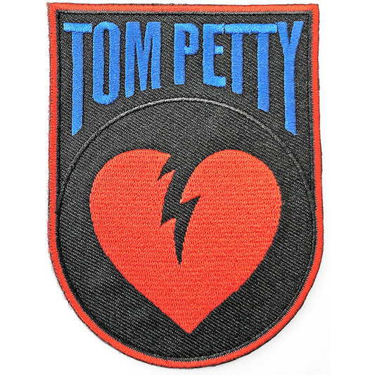 Tom Petty Heart Break Embroidered Patch Front