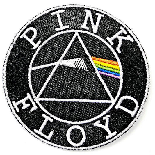 Pink Floyd Circle Logo Embroidered Patch Front