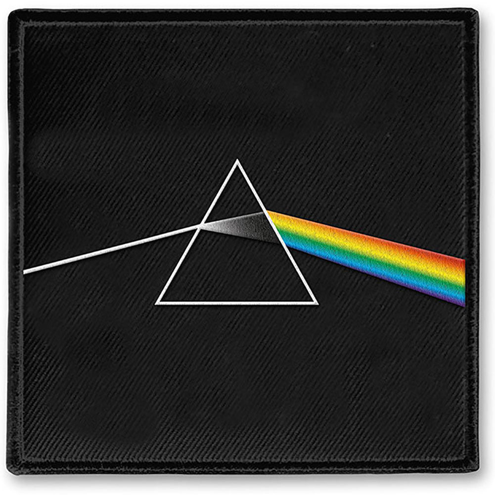 Pink Floyd Dark Side of the Moon Album Cover Woven Patch Front
