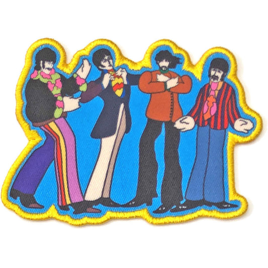 Beatles Yellow Submarine Sub Band (Loose) Woven Patch Front