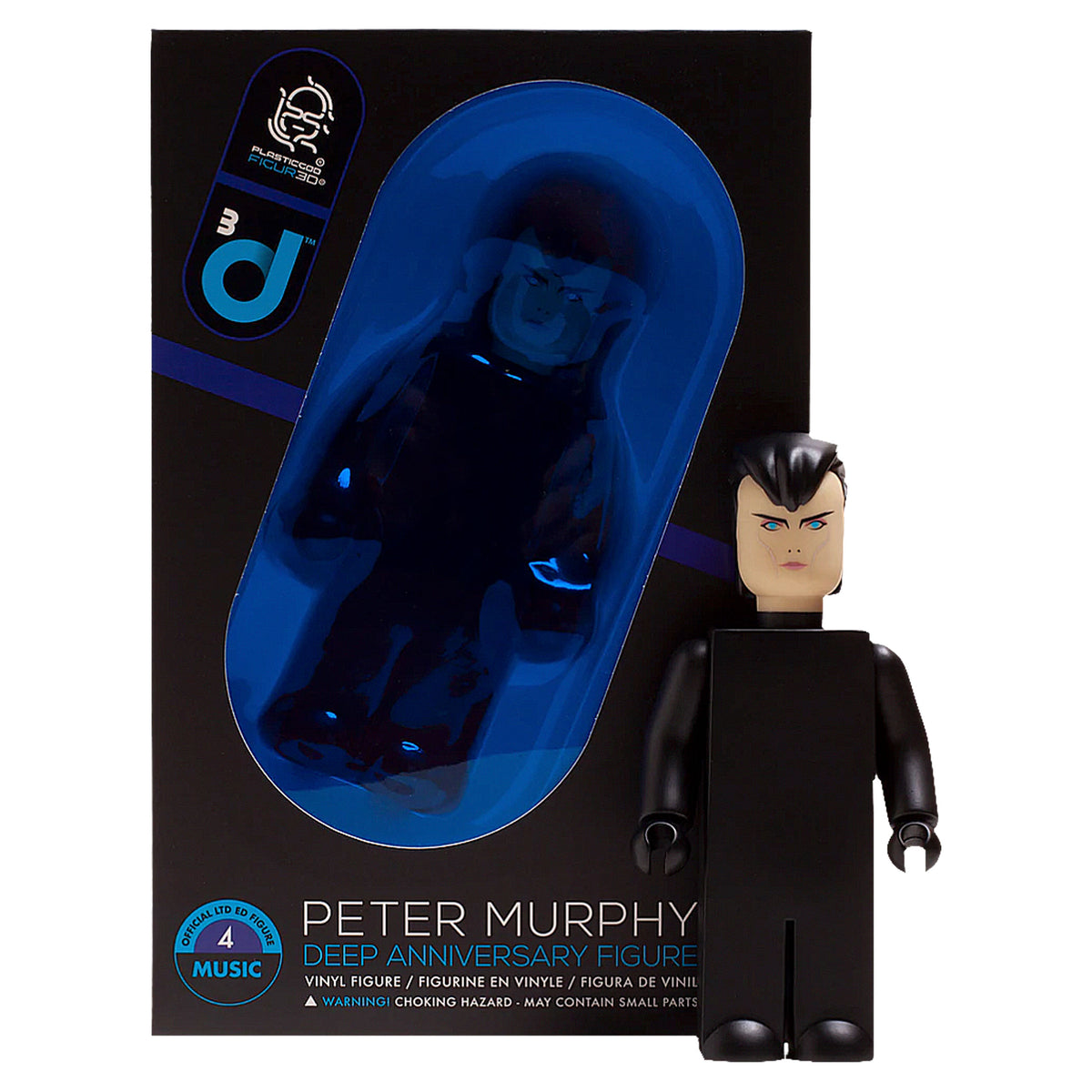 Peter Murphy x Plasticgod 6" Deep Anniversary Figure (Black Hair) Vinyl Figure Front