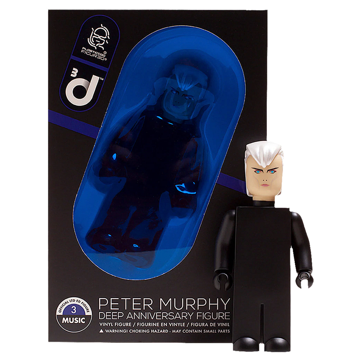 Peter Murphy x Plasticgod 6" Deep Anniversary Figure (Pearl White Hair) Vinyl Figure Front