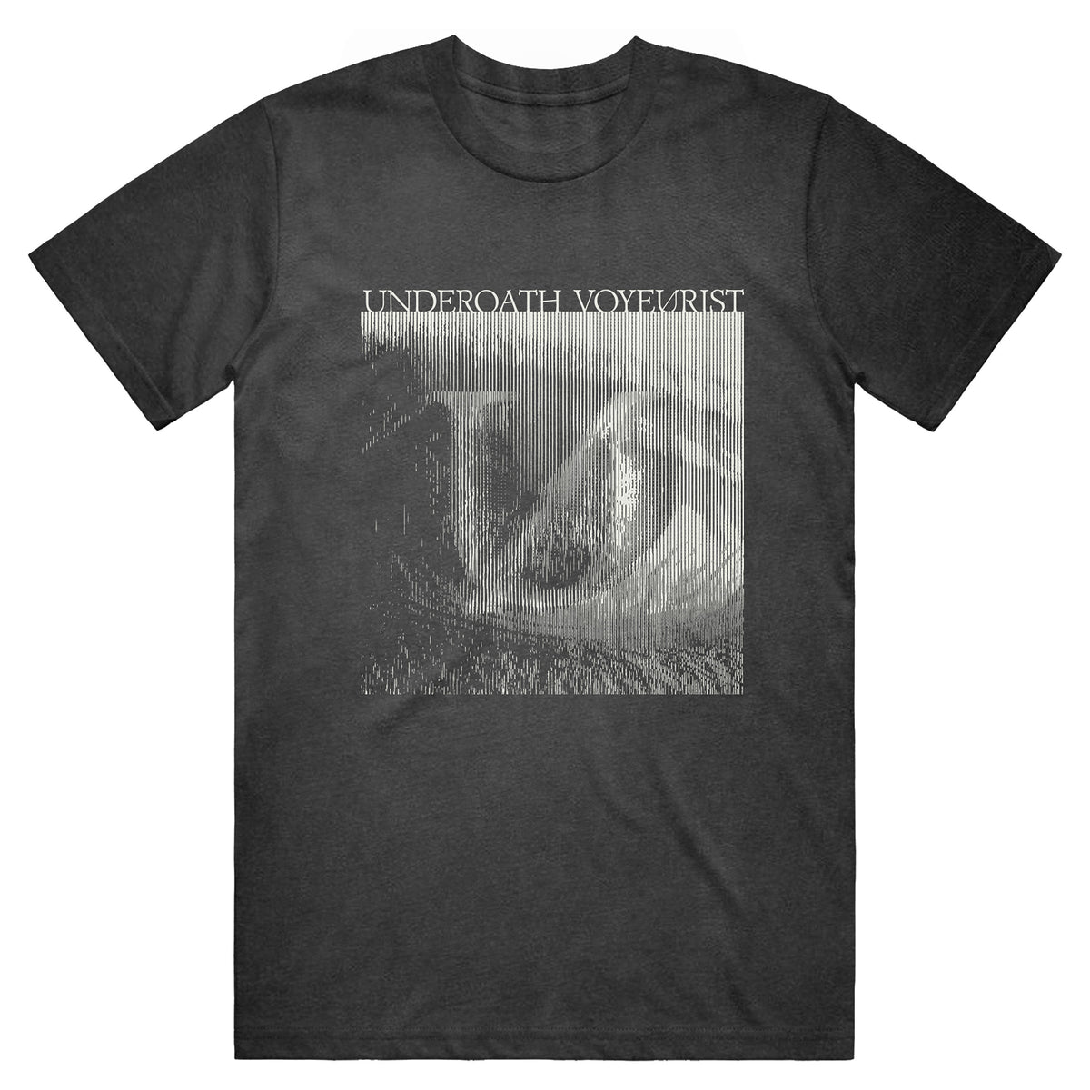 Underoath Voyeurist (Rockabilia Exclusive) Slim Fit T-shirt Front