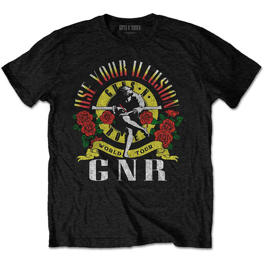 Guns N Roses UYI World Tour Slim Fit T-shirt Front