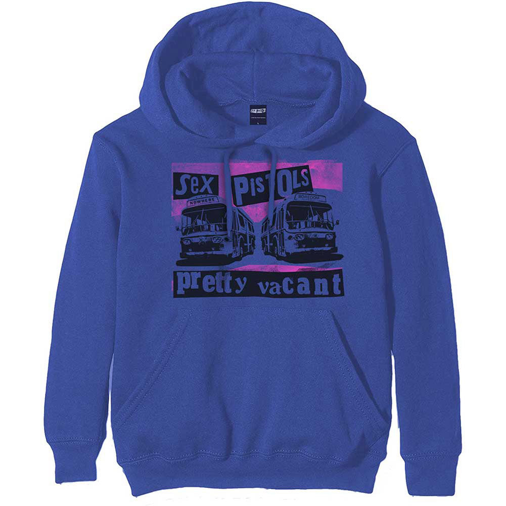 Sex Pistols Pretty Vacant Coaches Hooded Sweatshirt Front