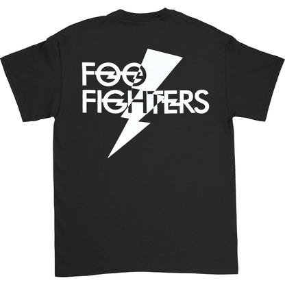 Foo Fighters Flash Logo (Back Print) Slim Fit T-shirt Back