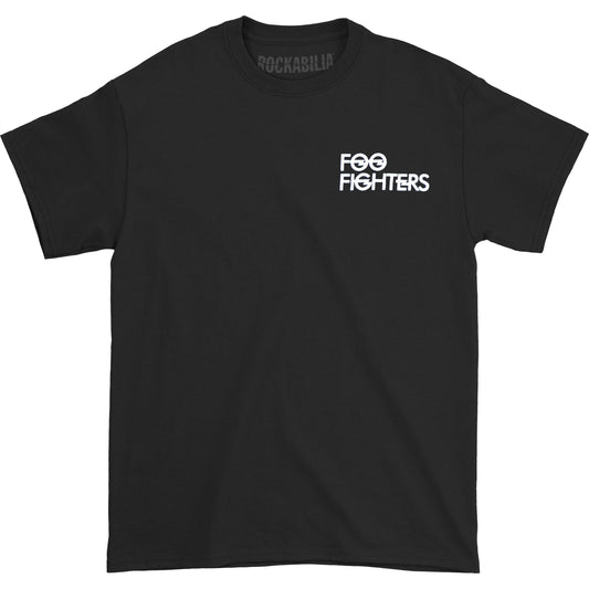 Foo Fighters Flash Logo (Back Print) Slim Fit T-shirt Front