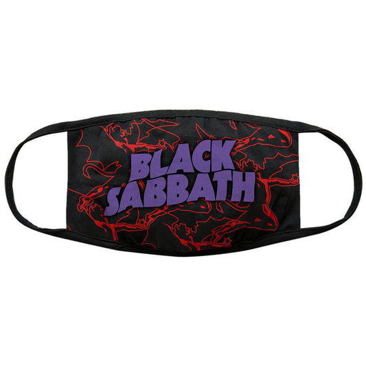 Black Sabbath Red Thunder V. 2 Face Mask Front