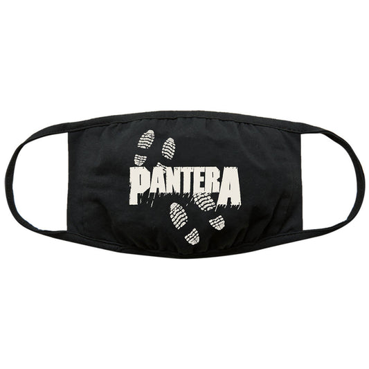 Pantera Steel Foot Print Face Mask Front