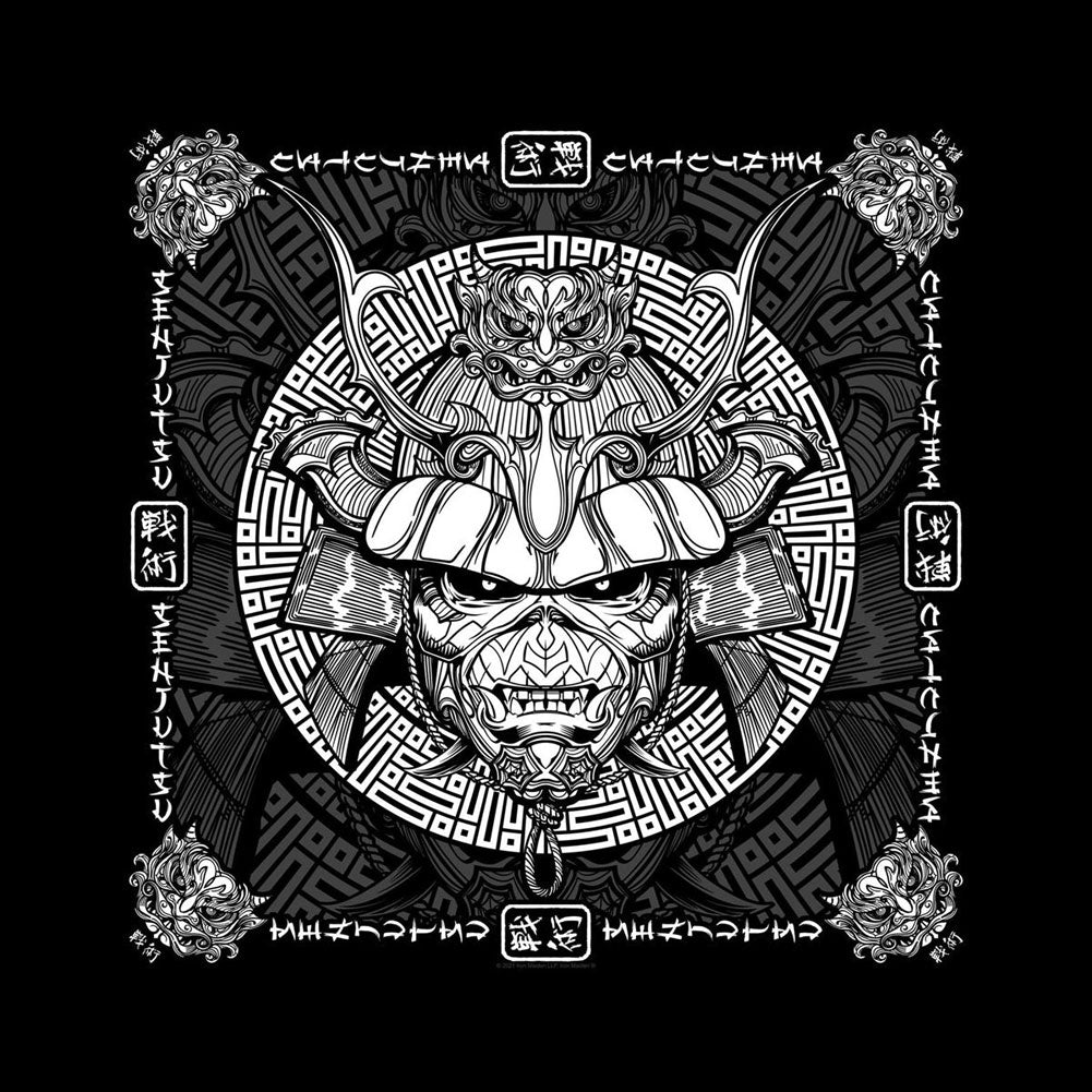 Iron Maiden Senjutsu Samurai Eddie Bandana Front