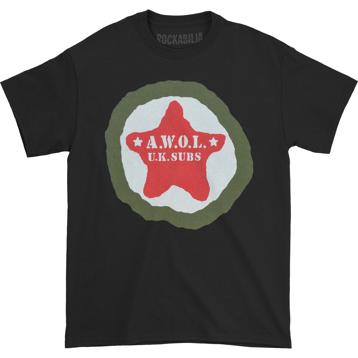 U.K. Subs Star T-shirt Front