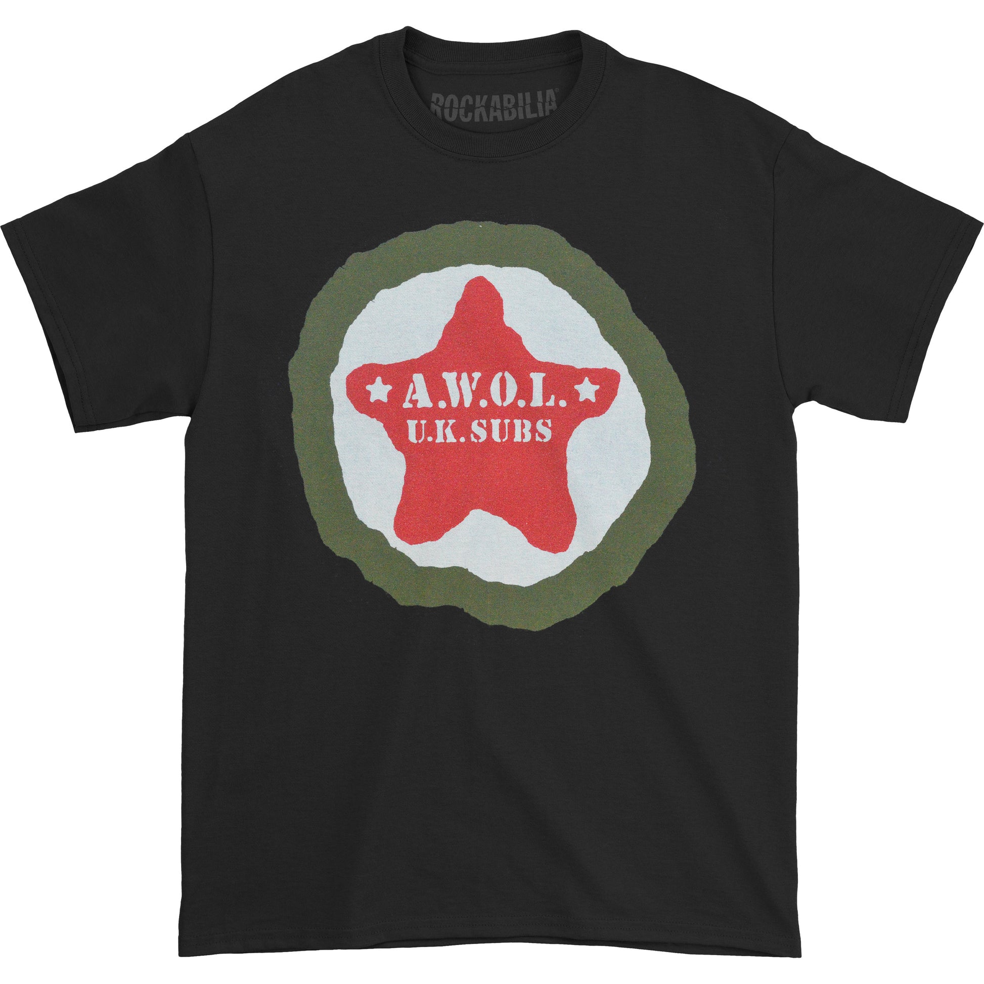 U.K. Subs Star T-shirt Front