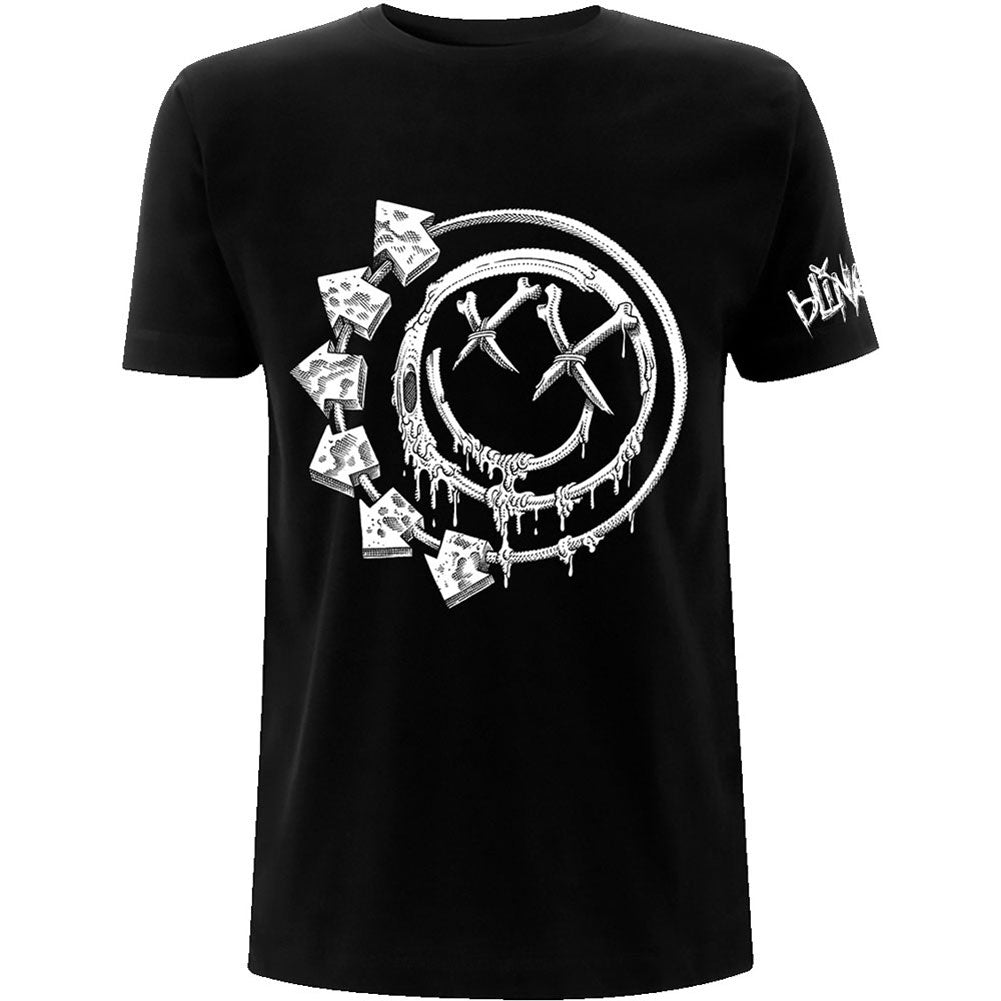 Blink 182 Bones Slim Fit T-shirt Front