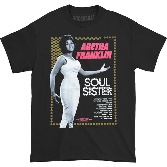 Aretha Franklin Soul Sister Slim Fit T-shirt Front