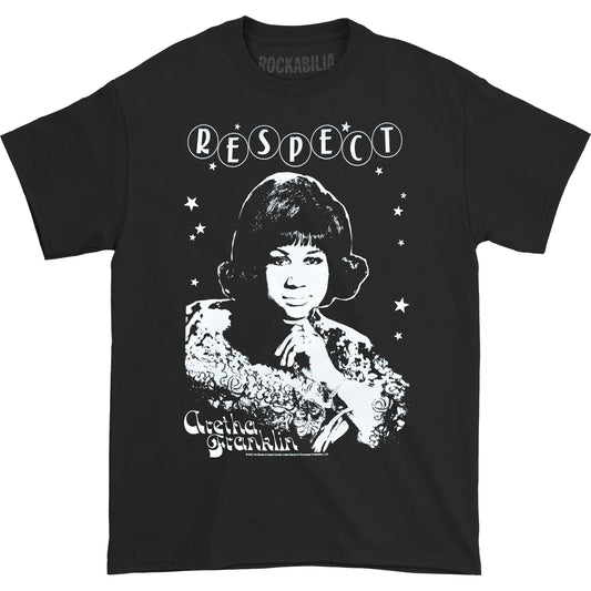 Aretha Franklin Respect Slim Fit T-shirt Front