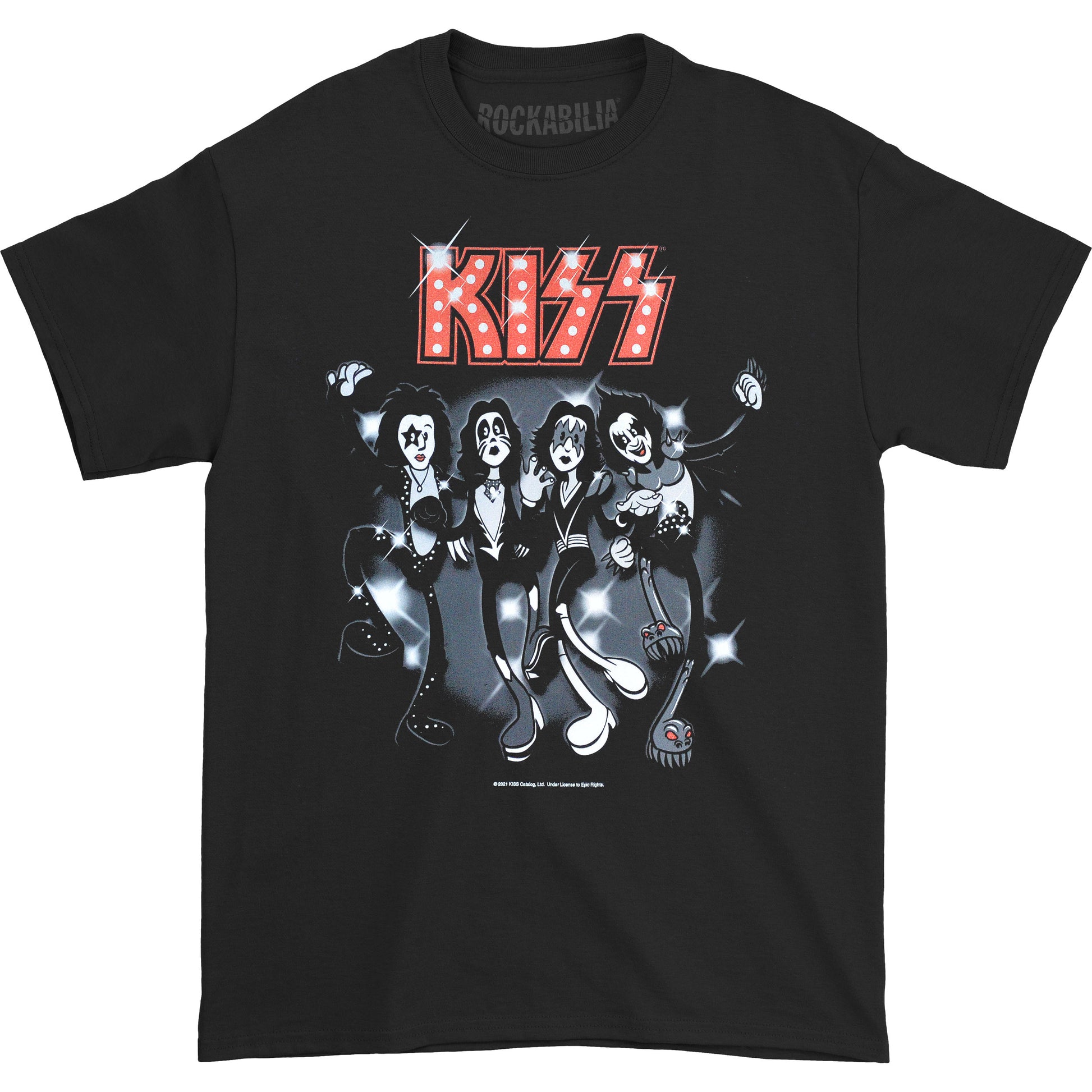 KISS Rubberhose Slim Fit T-shirt Front