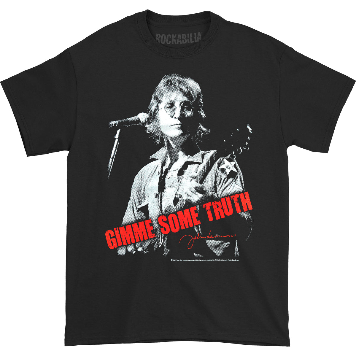 John Lennon Gimme Some Truth Slim Fit T-shirt Front