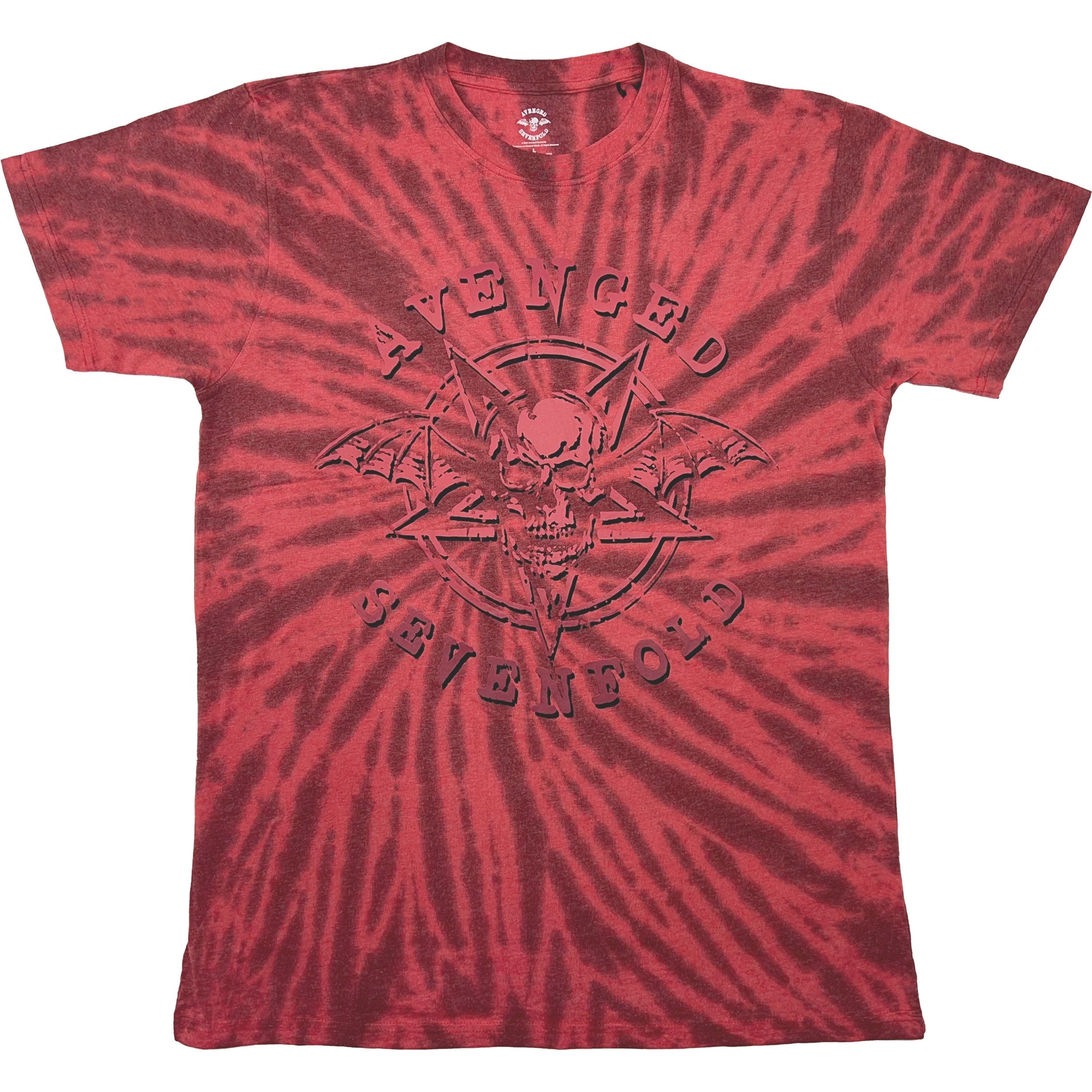 Avenged Sevenfold Pent Up (Dip-Dye) Tie Dye T-shirt Front