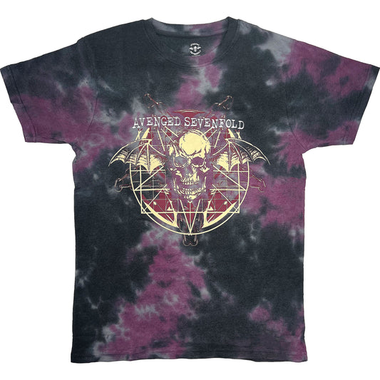 Avenged Sevenfold Ritual (Dip-Dye) Tie Dye T-shirt Front