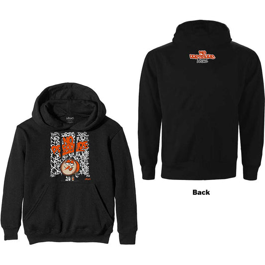 Logic Gauge (Back Print) Hooded Sweatshirt Front
