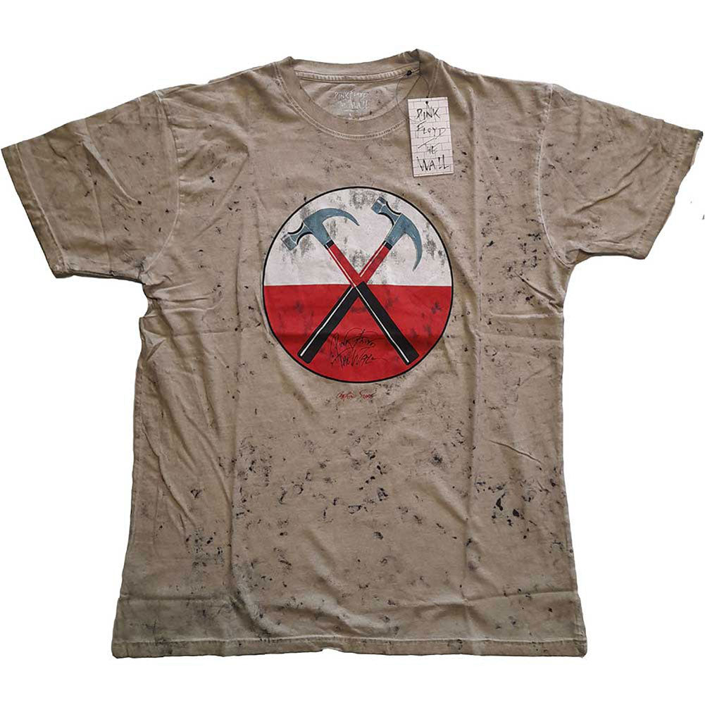 Pink Floyd The Wall Hammers (Snow Wash) Vintage T-shirt Front