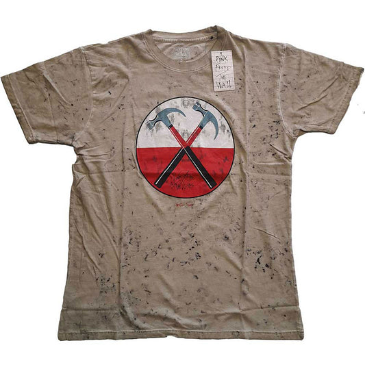 Pink Floyd The Wall Hammers (Snow Wash) Vintage T-shirt Front