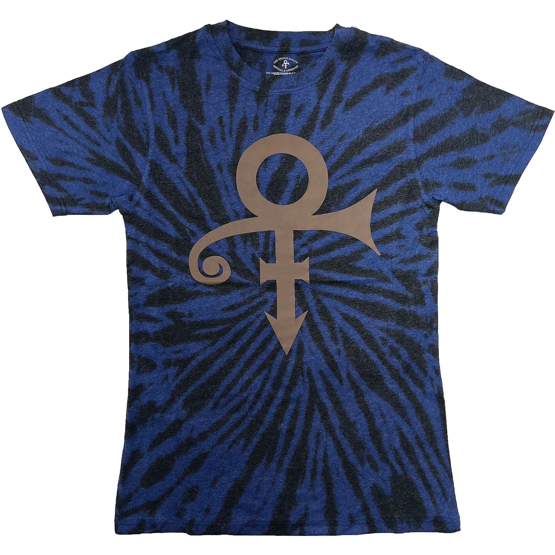 Prince Gold Symbol (Dip-Dye) Tie Dye T-shirt Front