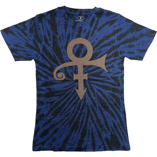 Prince Gold Symbol (Dip-Dye) Tie Dye T-shirt Front