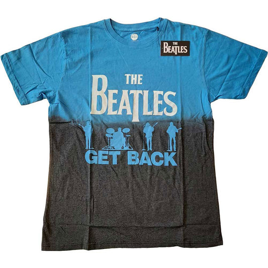 Beatles Get Back (Dip-Dye) Tie Dye T-shirt Front