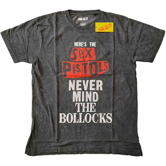 Sex Pistols NMTB Distressed (Dip-Dye) Tie Dye T-shirt Front