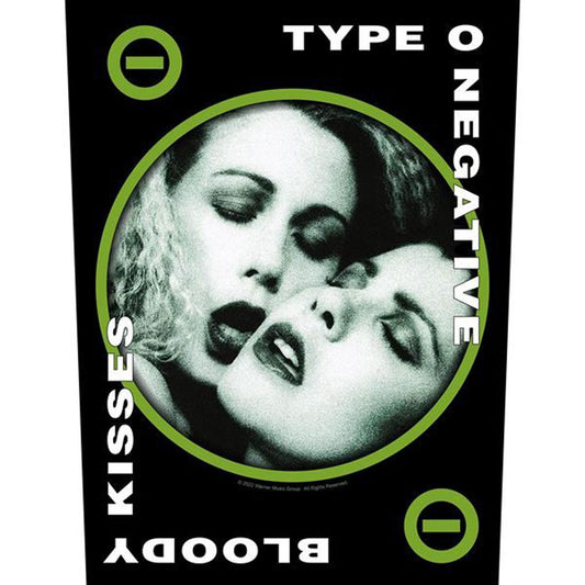 Type O Negative Bloody Kisses Back Patch Front