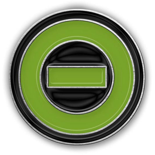 Type O Negative Negative Symbol Pewter Pin Badge