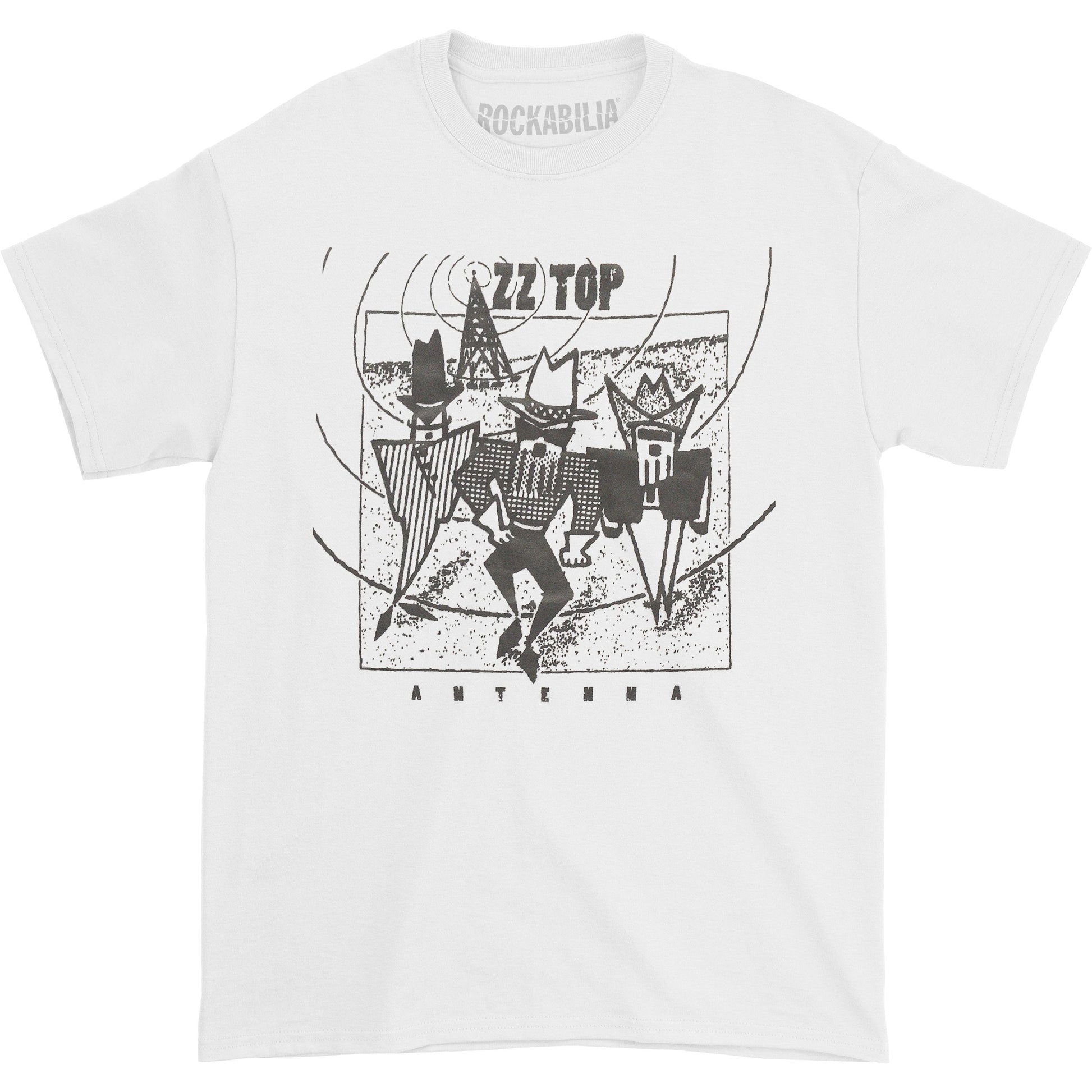 ZZ Top Antenna Slim Fit T-shirt Front