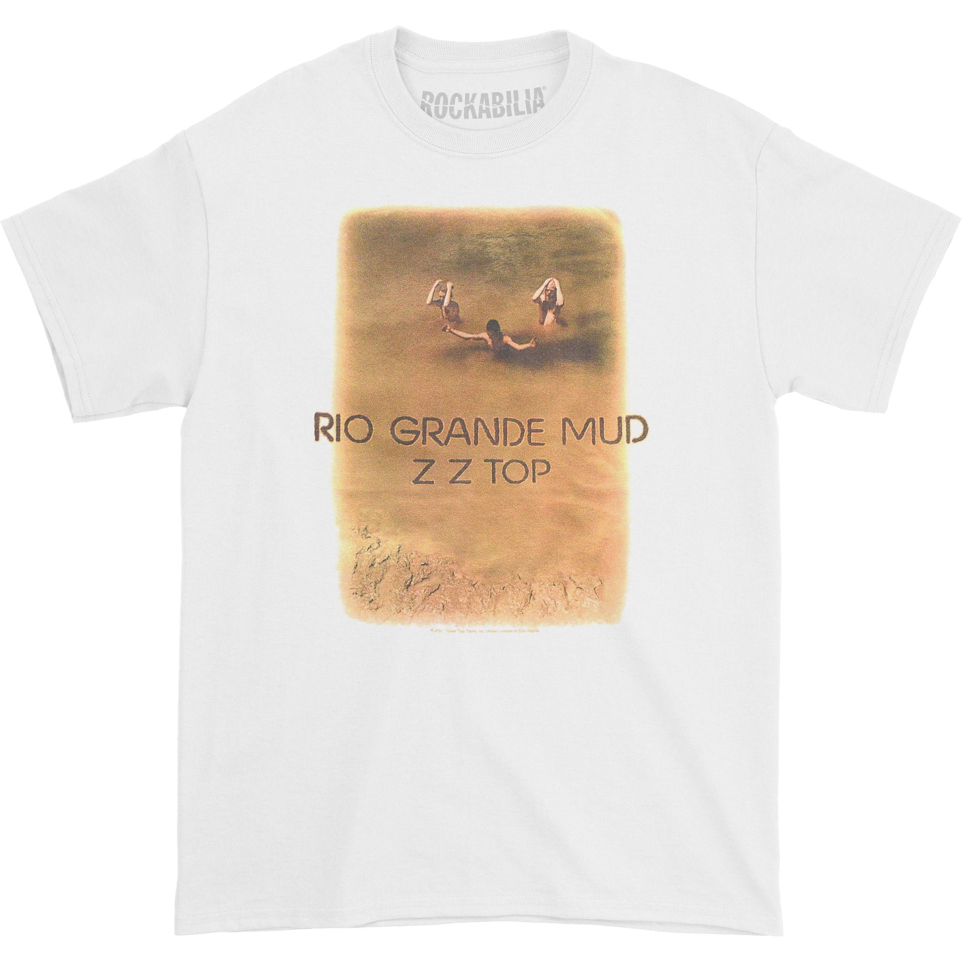 ZZ Top Rio Grande Mud Slim Fit T-shirt Front
