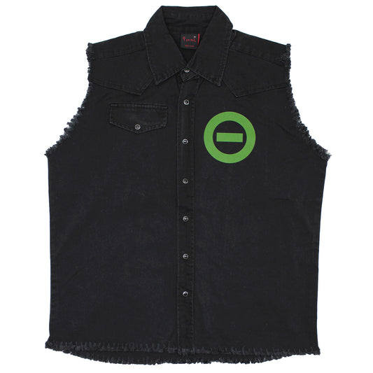 Just Say Yes Vest (Only 1 Left But Has Dime Sized Ink Blemish On Back) Work Shirt