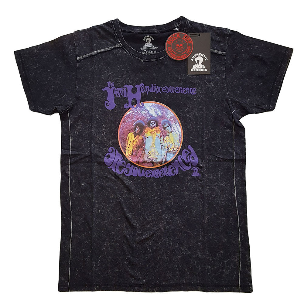 Jimi Hendrix Experienced (Snow Wash) Vintage T-shirt Front
