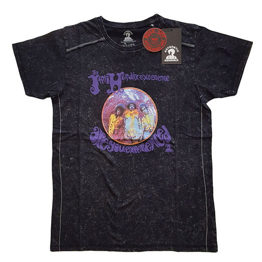 Jimi Hendrix Experienced (Snow Wash) Vintage T-shirt Front