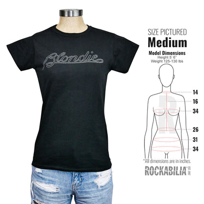 Logo (Diamante) Ladies T-Shirt Junior Top