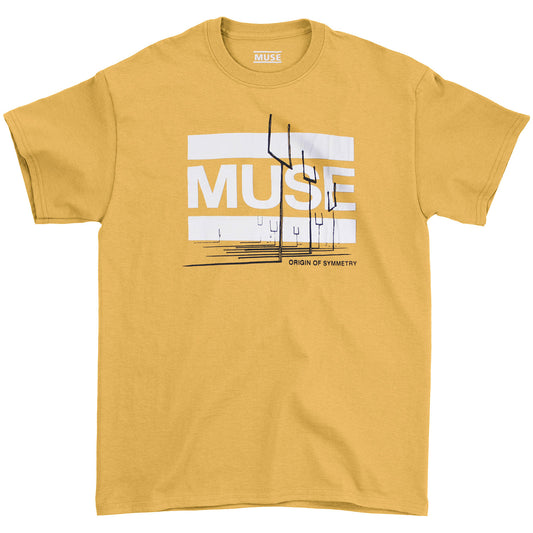 Origin of Symmetry (Orange Yellow Mineral Wash) Vintage T-shirt