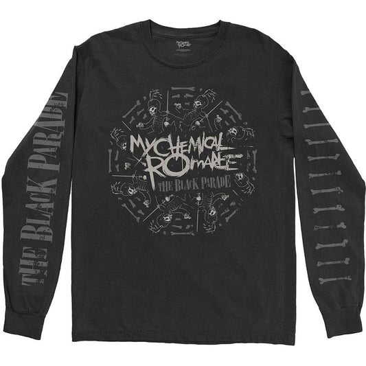 My Chemical Romance Circle March (Sleeve Print) Long Sleeve Front