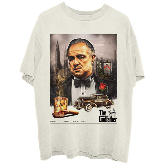 Godfather Loyalty Honour Family Slim Fit T-shirt Front