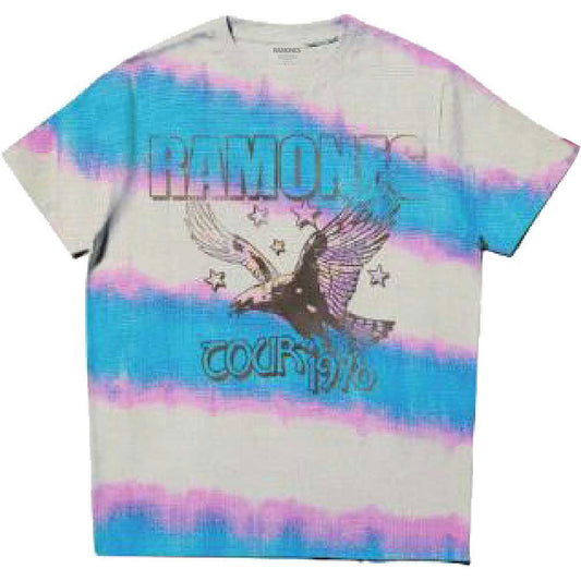 Ramones Eagle (Dip-Dye) Tie Dye T-shirt Front