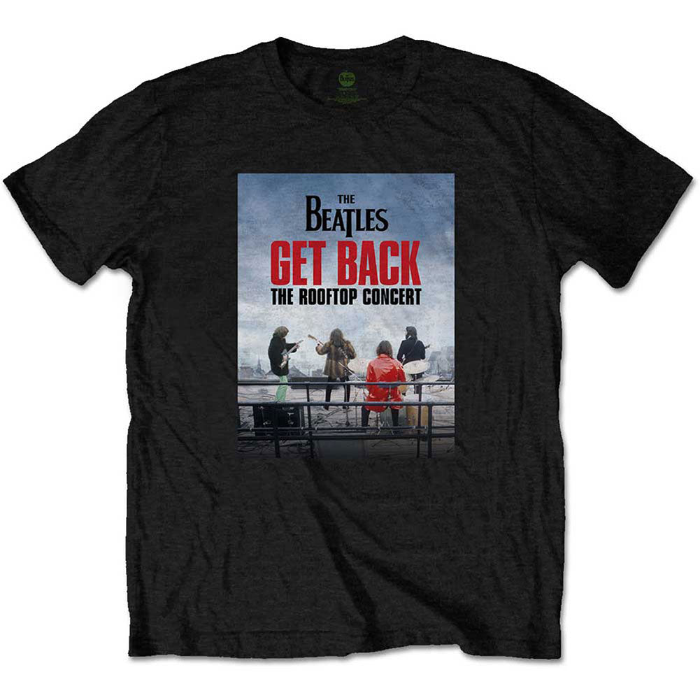 Beatles Rooftop Concert Slim Fit T-shirt Front